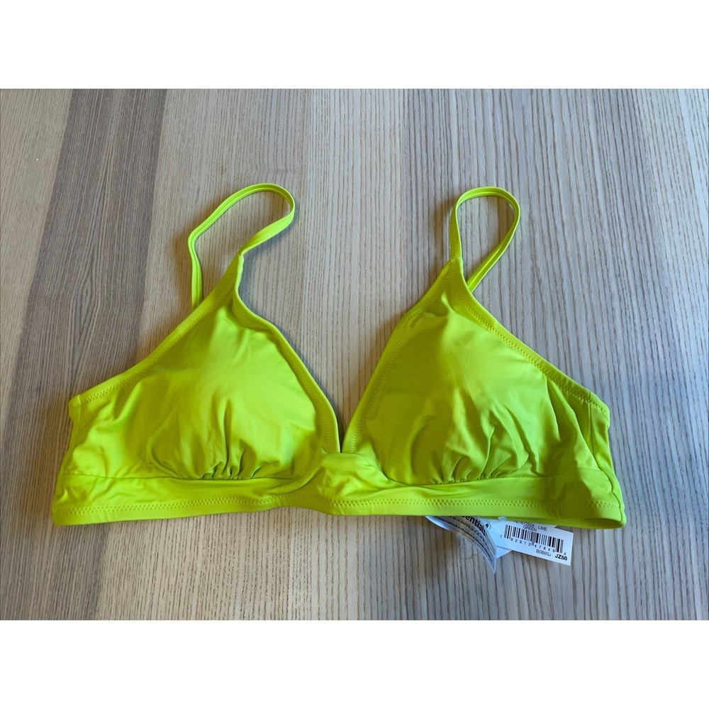 Amazon Essentials Women's Light-Support Bikini Swim Top‎ XL Swimsuit Top Yellow